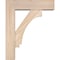 Ekena Millwork Imperial Block Smooth Bracket w/ Offset Brace, Douglas Fir, 5 1/2"W x 18"D x 22"H BKT0604X18X22IMP05SDF - alternate 3